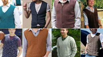 20 Man Knitting Vest