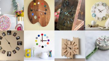 +25 Wall Clock DIY