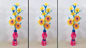 3 Beautiful Homemade Flower Vase Out Of