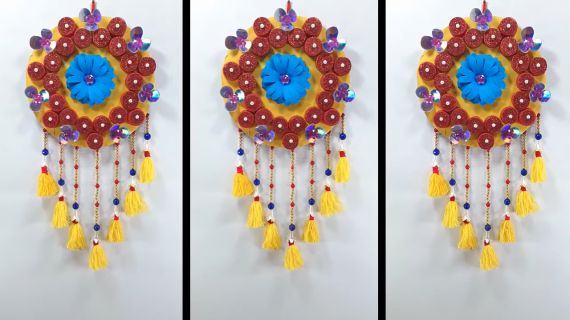 3 Beautiful Wall Hanging Out Of Plastic Bottle Caps 2