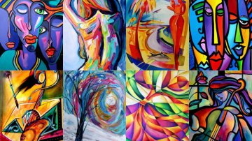 + 30 Abstract Paintings