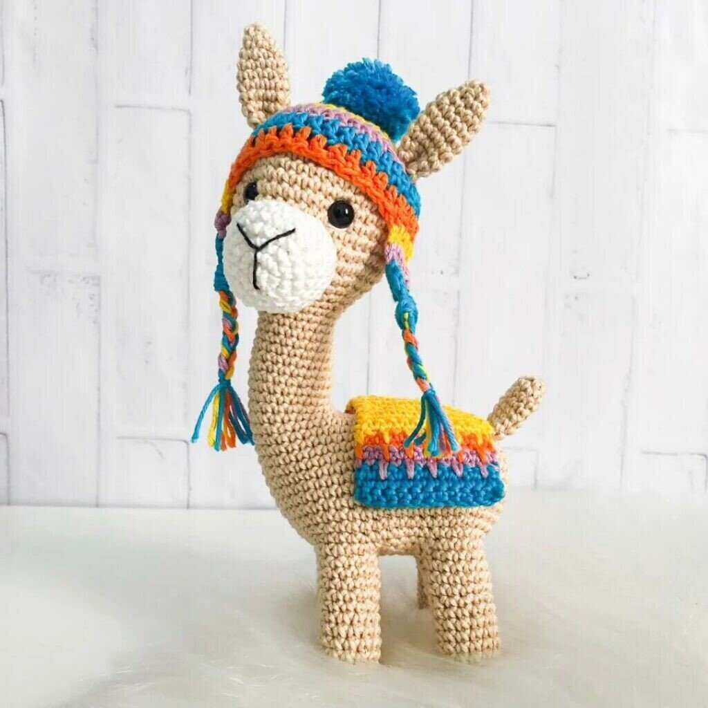 Alpaca Amigurumi Free Pattern 1