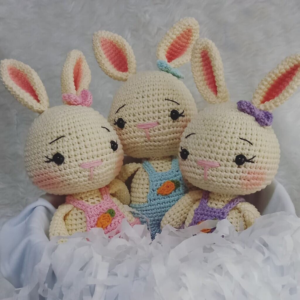 Amigurumi Baby Bunny Free Pattern 2