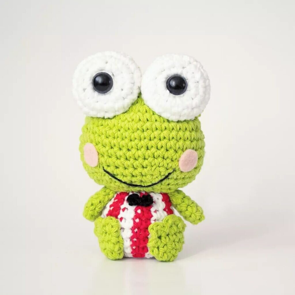 Amigurumi Baby Frog Free Pattern 1