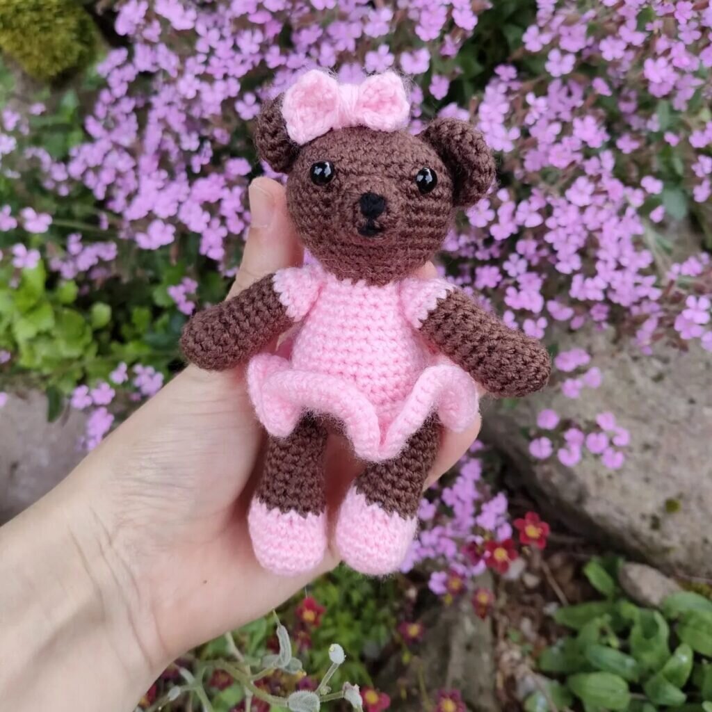 Amigurumi Ballet Bear Free Pattern 2