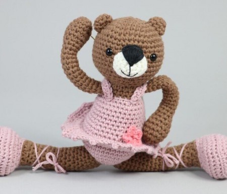 Amigurumi Ballet Bear Free Pattern