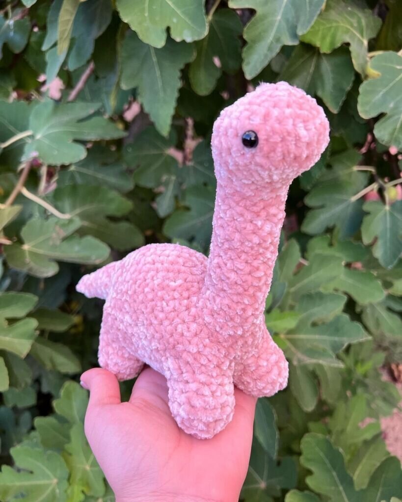 Amigurumi Brontosaurus Dinosaur Crochet Pattern 2