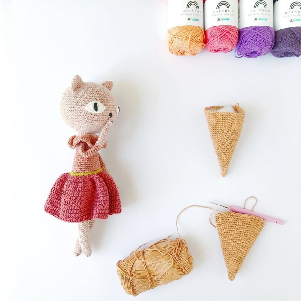 Amigurumi Cat Free Crochet Pattern 2