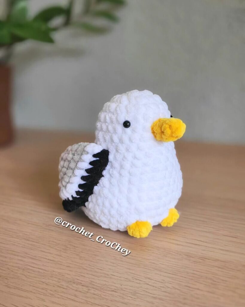 Amigurumi Chick Bird Free Pattern 3