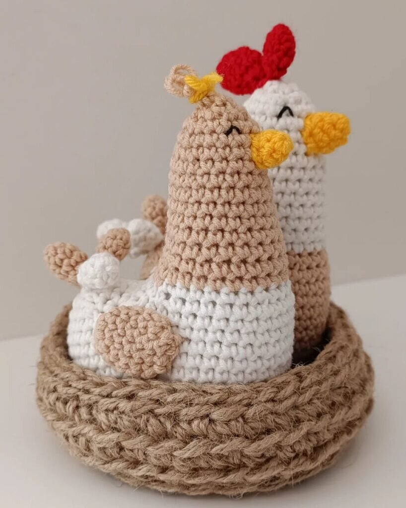 Amigurumi Chicken Crochet Free Pattern 1