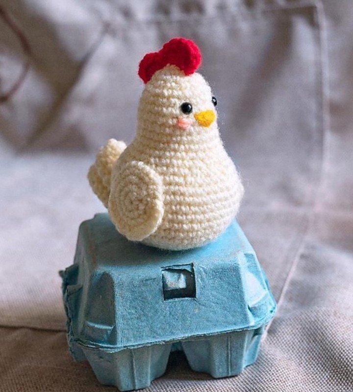 Amigurumi Chicken Crochet Free Pattern 3