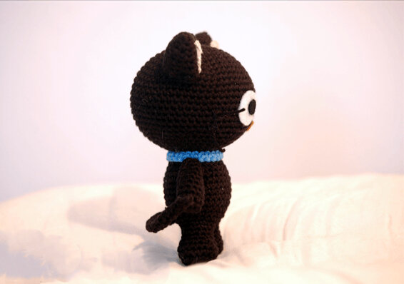 Amigurumi Chocolate Cat Free Pattern 2