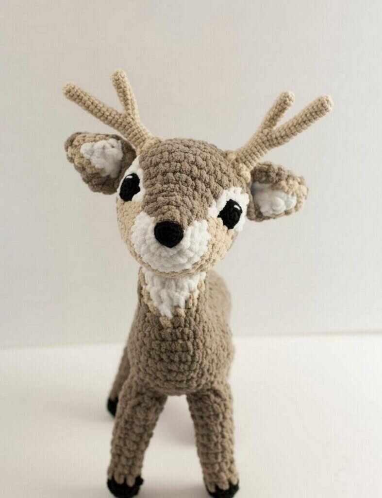 Amigurumi Deer Free Crochet Pattern 1