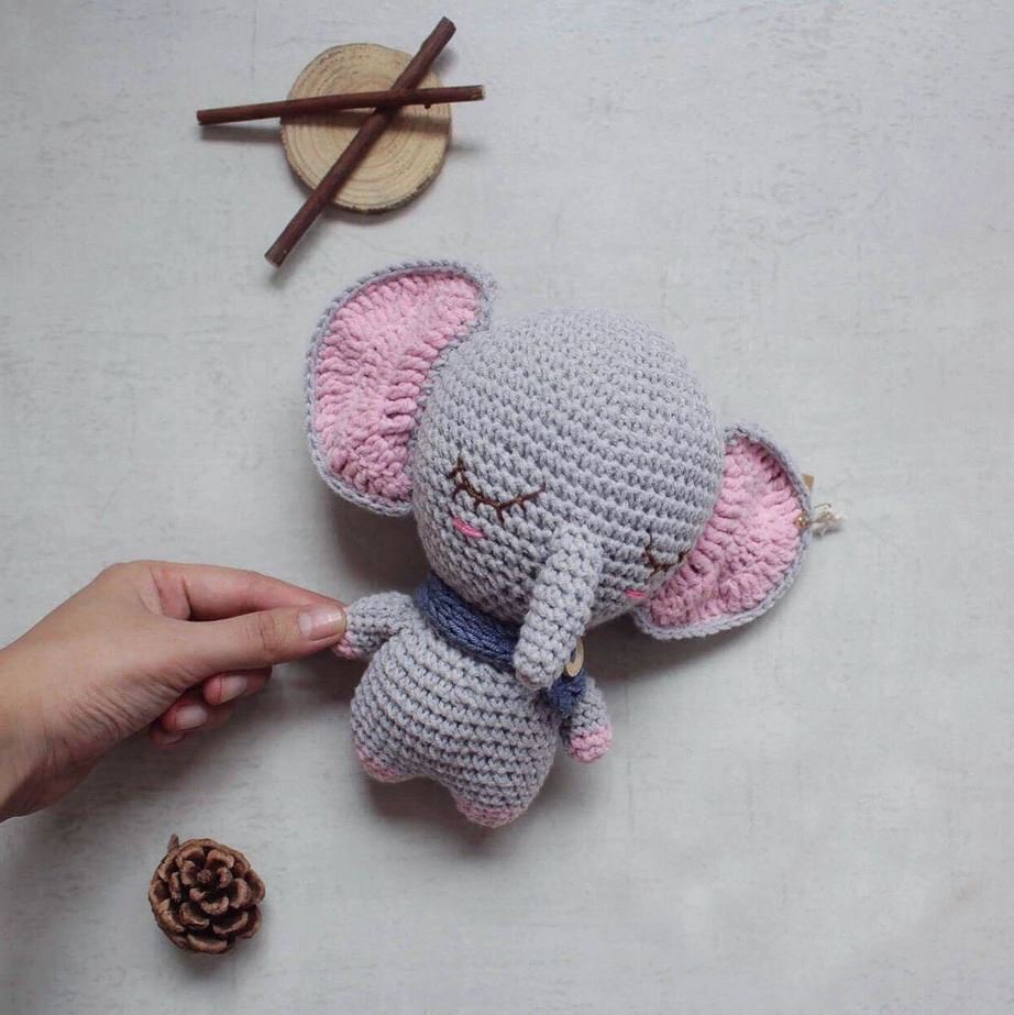 Amigurumi Elaphant Free Pattern 1