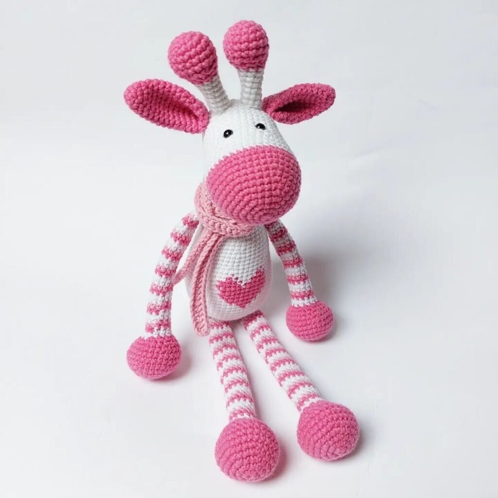 Amigurumi Giraffe Free Crochet Pattern 1