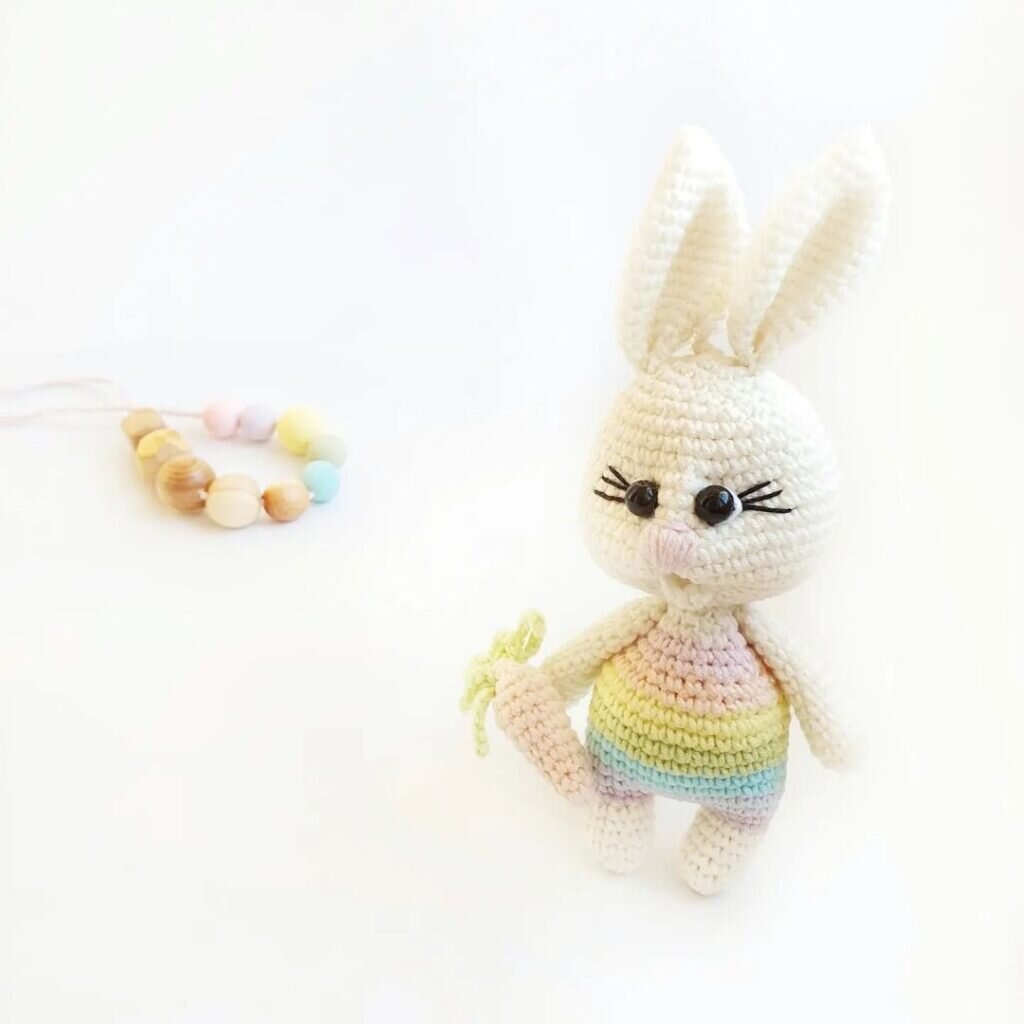 Amigurumi Hoodie Bunny Free Pattern 1