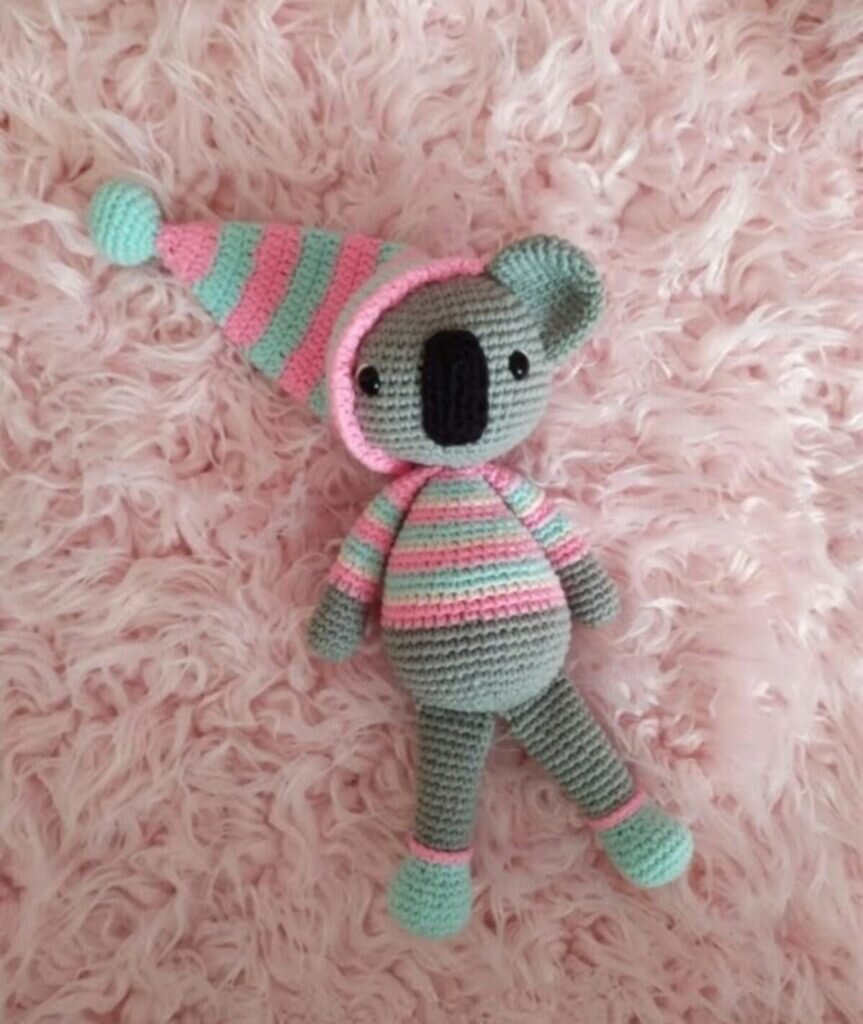 Amigurumi Koala Free Crochet Pattern 1
