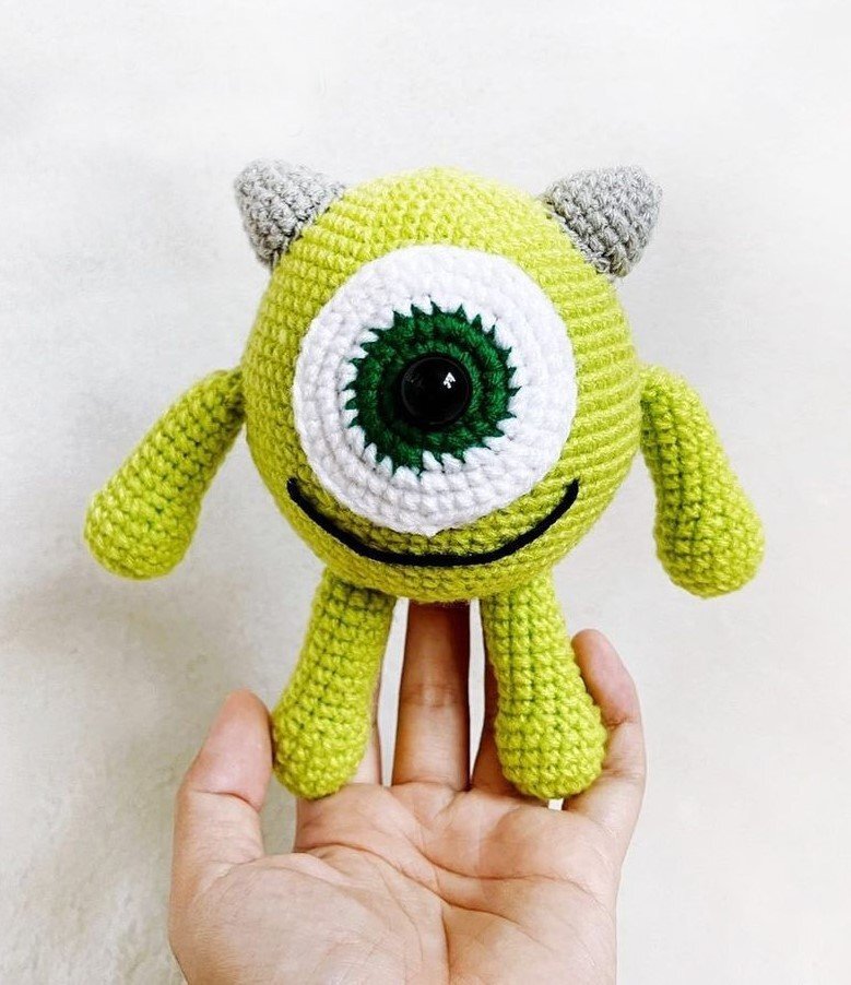 Amigurumi Mike Free Pattern 1