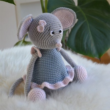 Amigurumi Mouse Free Crochet Pattern