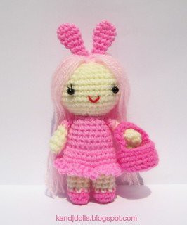 Amigurumi Pinky Little Lady Crochet Pattern