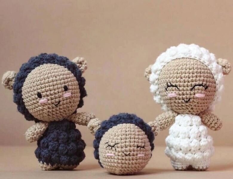 Amigurumi Sheep Free Crochet Pattern