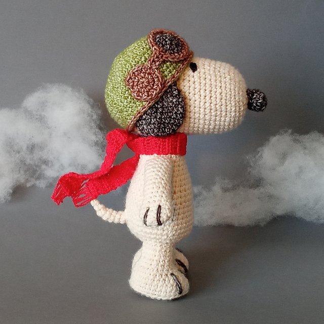 Amigurumi Snoopy Free Crochet Pattern 1