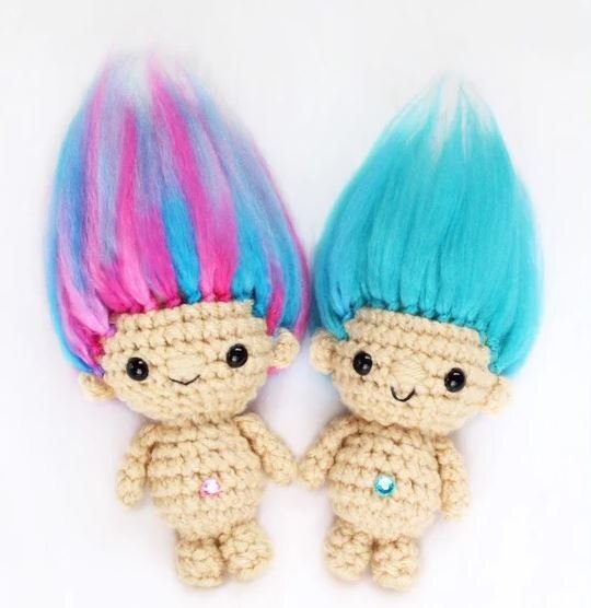 Amigurumi Troll Doll Free Pattern 1