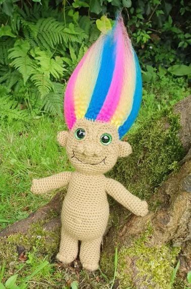 Amigurumi Troll Doll Free Pattern 2