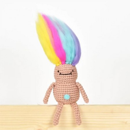 Amigurumi Troll Doll Free Pattern