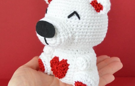Amigurumi Valentine Bear Free Pattern
