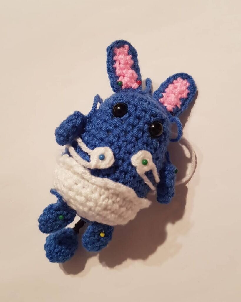 Azumarill Free Amigurumi Pattern 2