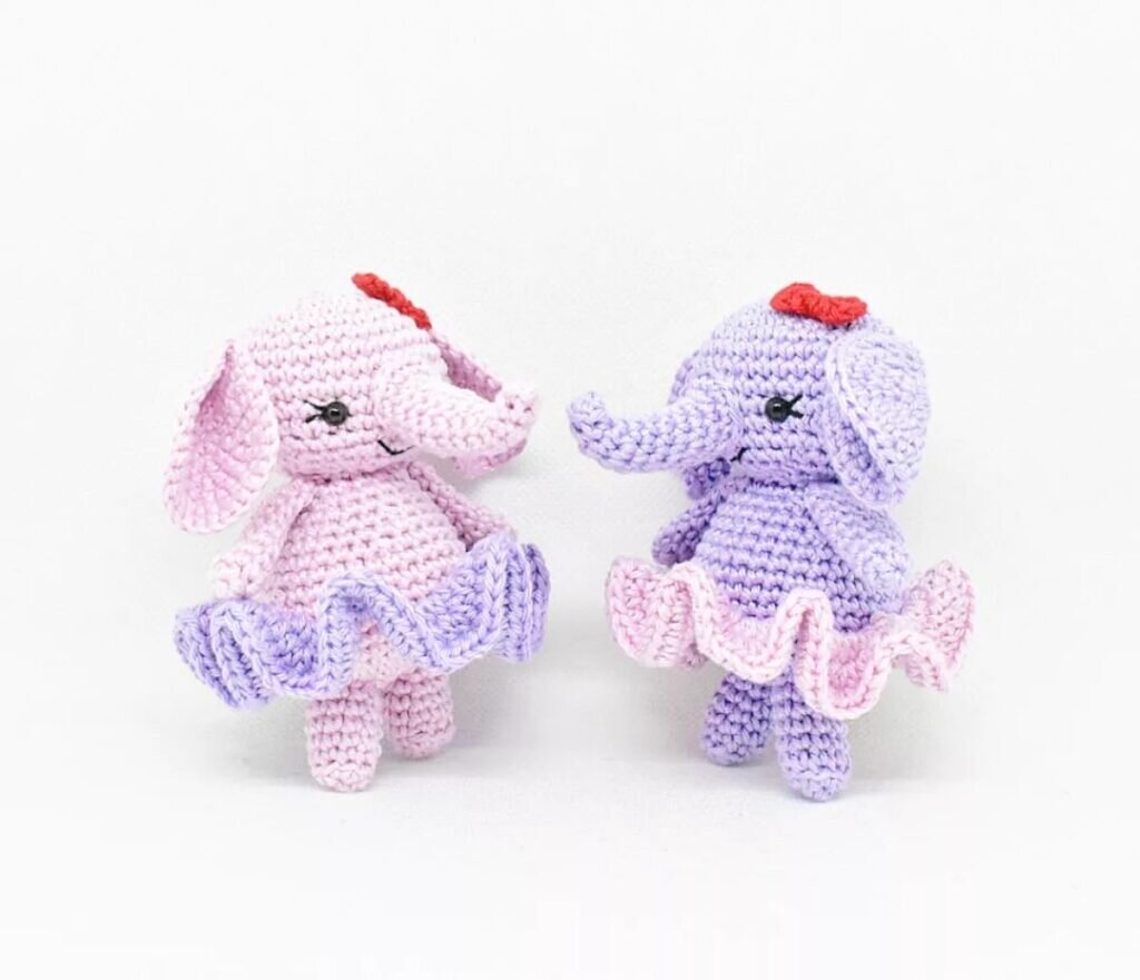 Baby Elephant Free Crochet Pattern 2