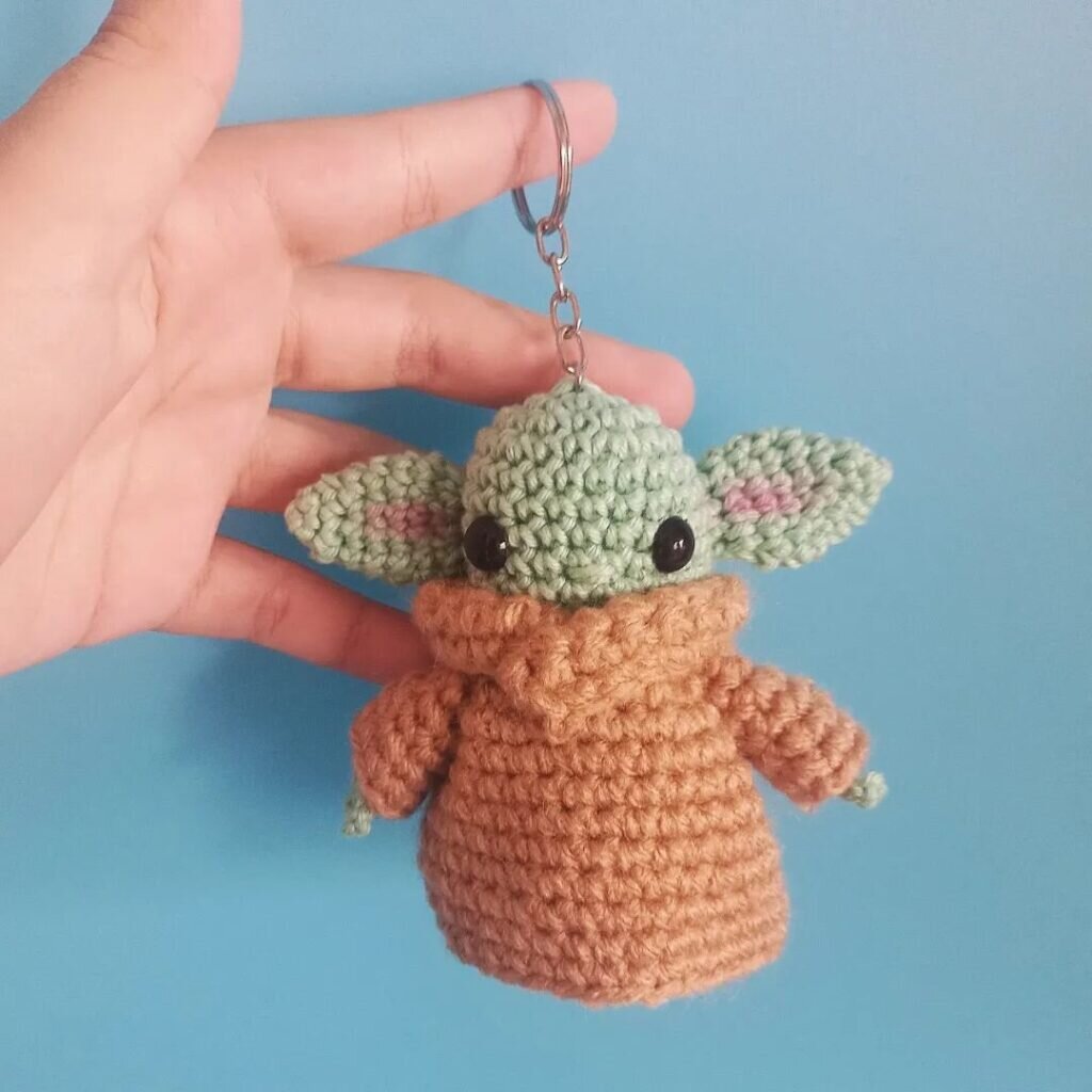 Baby Yoda Inspired Free Crochet Pattern 1