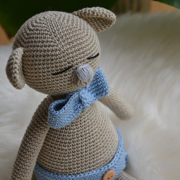 Baloo the Bear Free Crochet Pattern 1