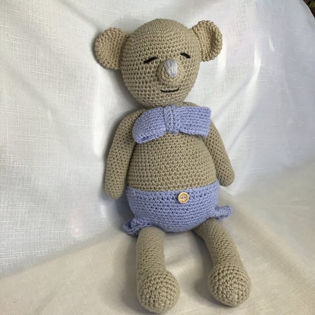 Baloo the Bear Free Crochet Pattern 2