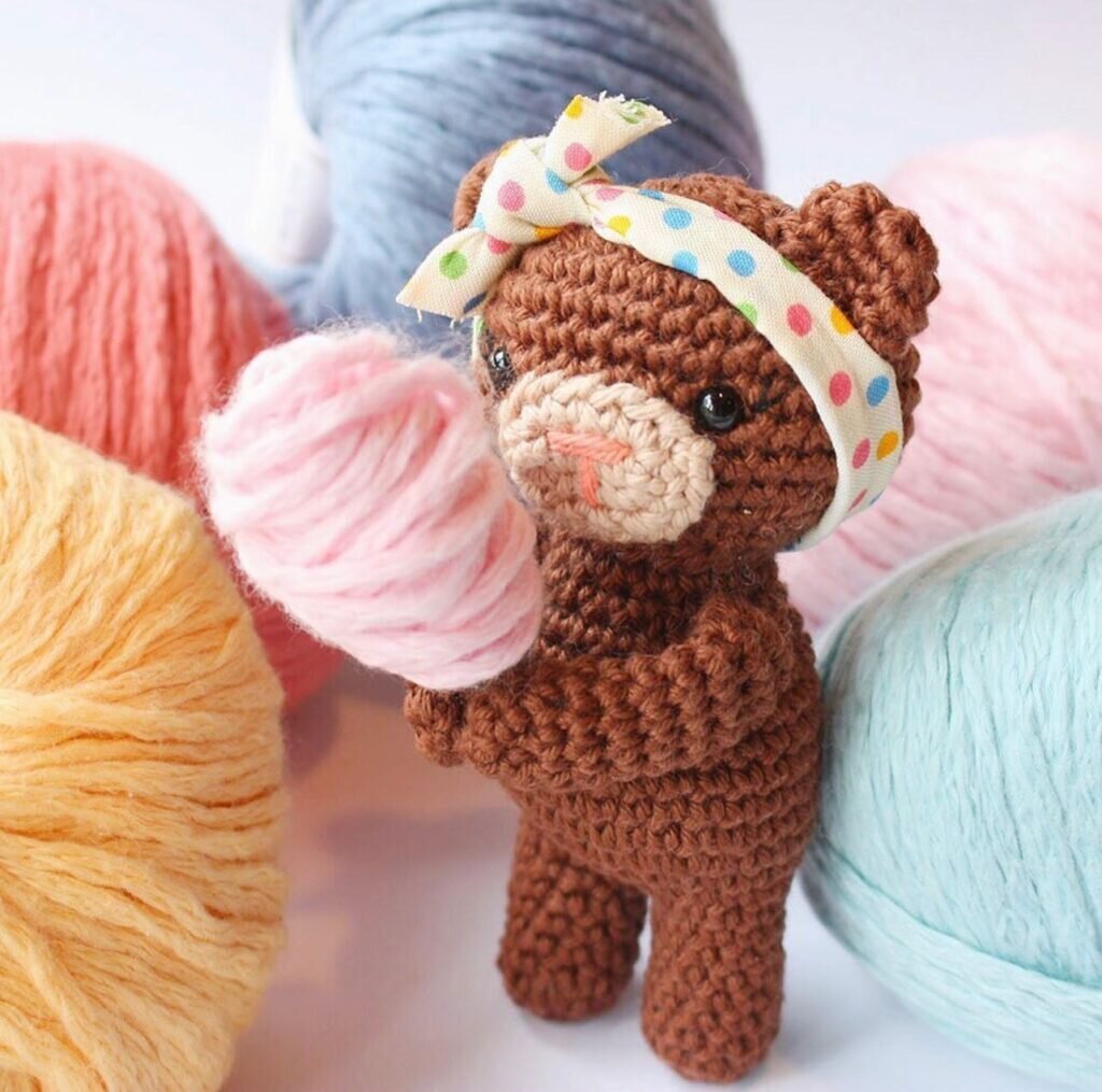 Bear Free Amigurumi Pattern 1