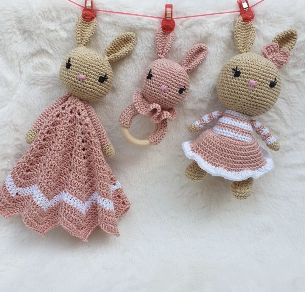Bedmate Rabbit Free Crochet Pattern 2