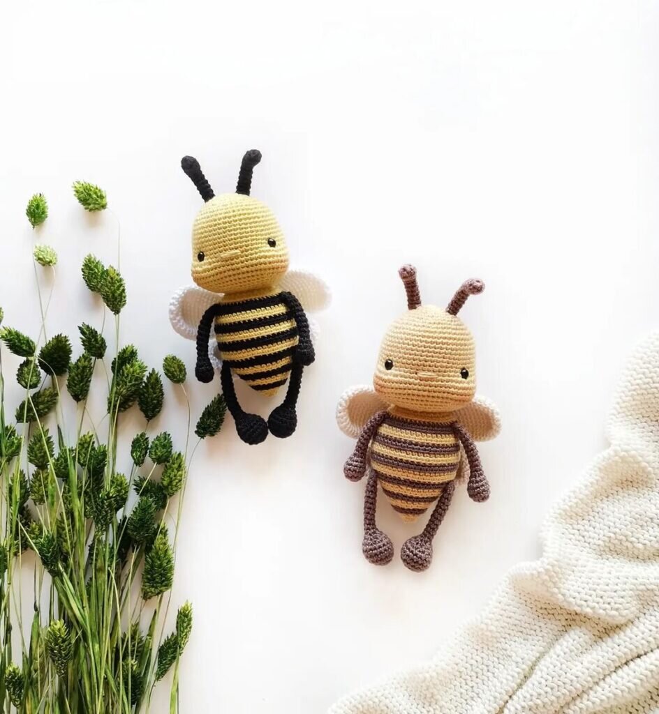 Bee Crochet Free Pattern 1