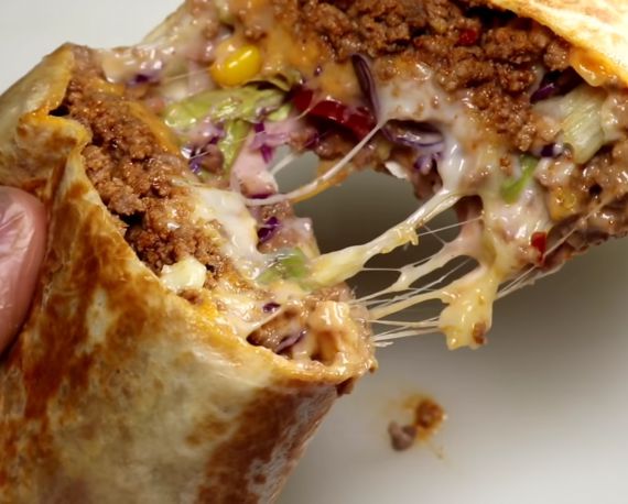 Beef Cheese Wrap,beef Burrito By Recipes Of The World 2