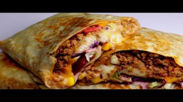Beef Cheese Wrap,beef Burrito By Recipes Of The World