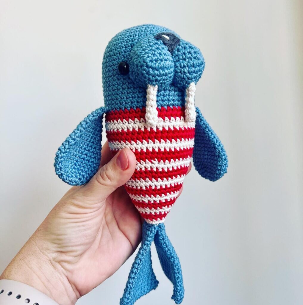 Benny the Seal Free Crochet Pattern 2
