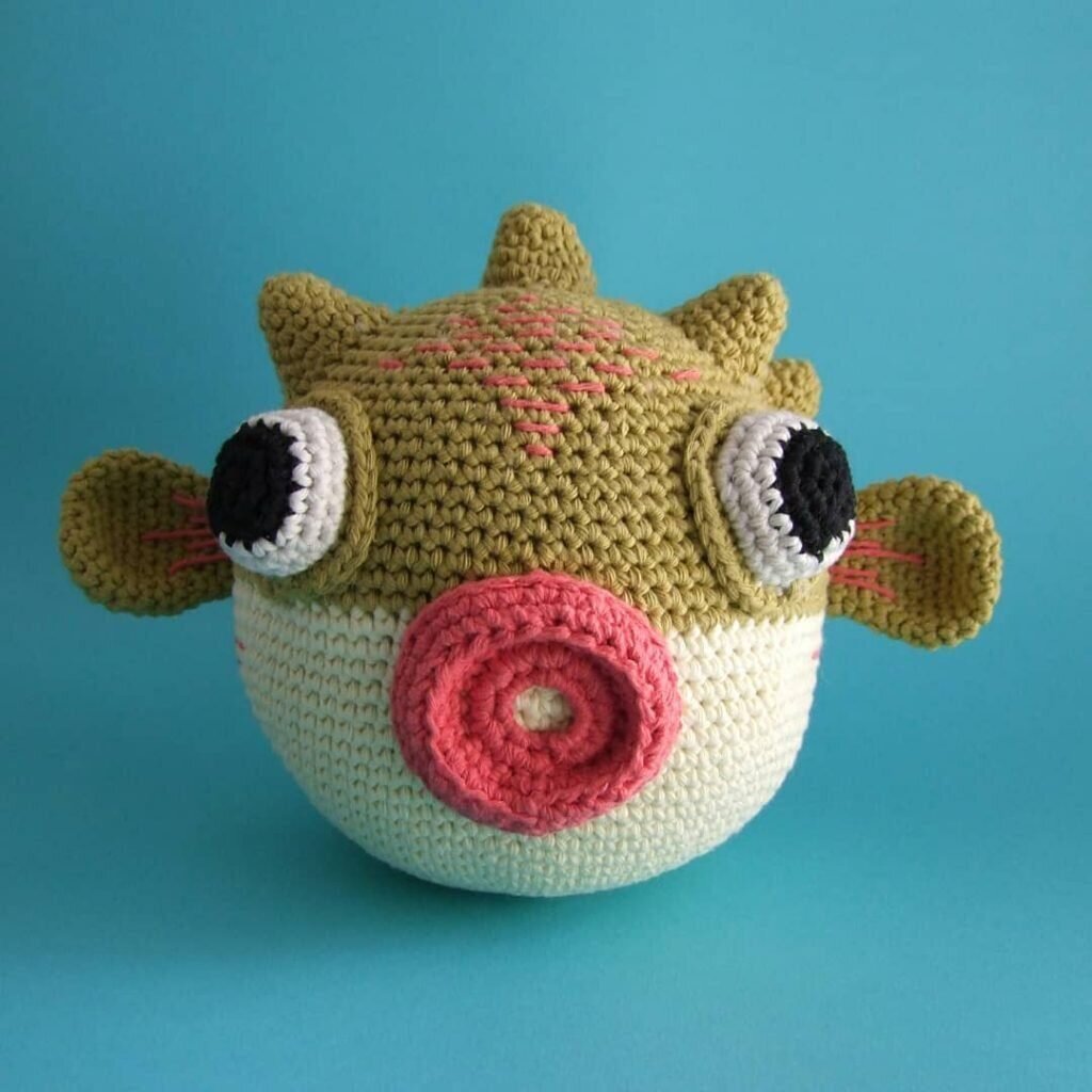 Blowfish Free Crochet Pattern 1