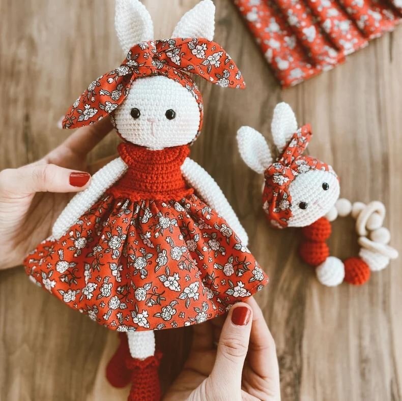 Bunny Free Amigurumi Pattern 1