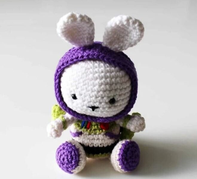 Buzz Lightyear Bunny Free Pattern