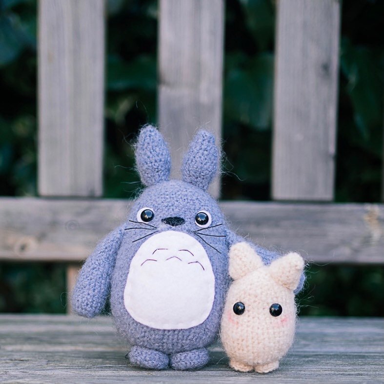 Chibi Totoro Free Crochet Pattern 1