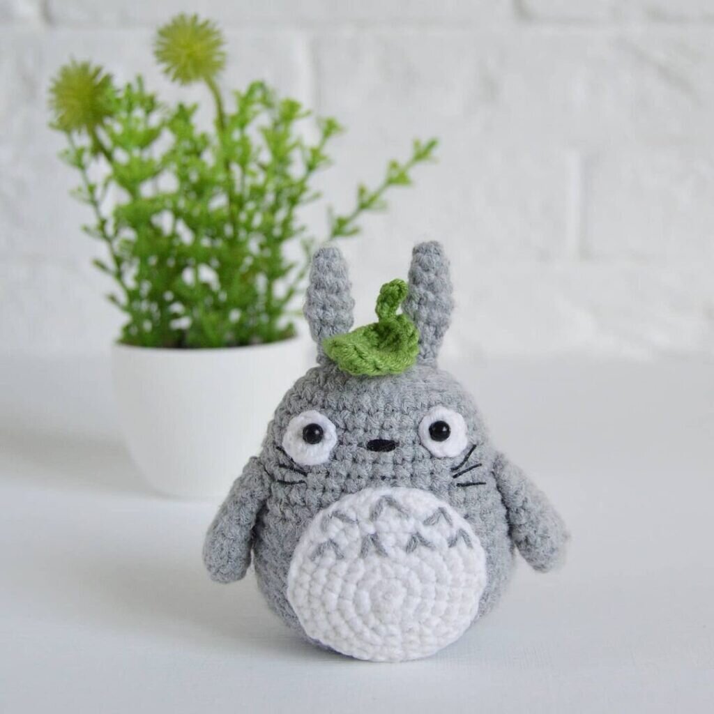 Chibi Totoro Free Crochet Pattern 2