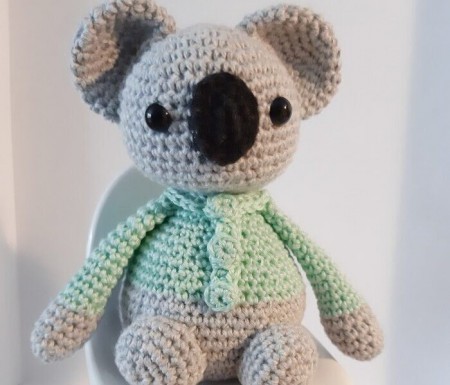 Chris the Koala Free Crochet Pattern