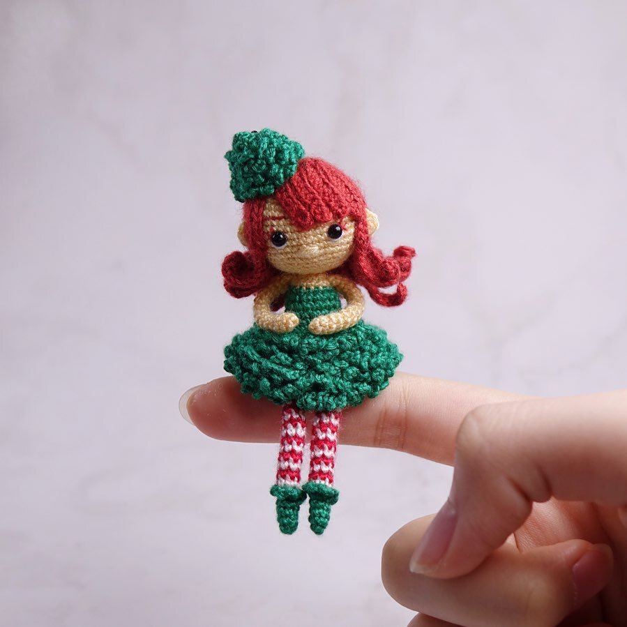Christmas Tree Doll Free Crochet Pattern 1