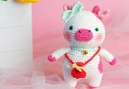 Cow Amigurumi Free Pattern