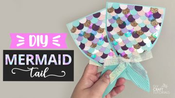Cricut And Silhouette Mermaid Tail Making